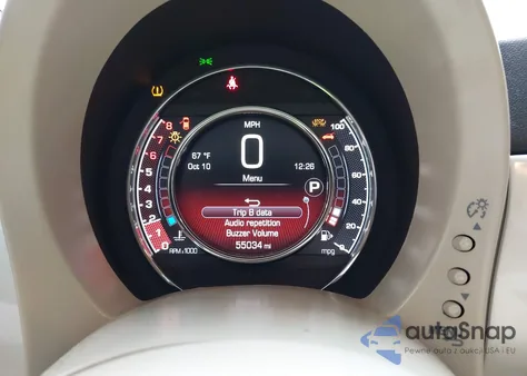 2018 Fiat 500 Pop z USA, uszkodzony, nr VIN 3C3CFFKH7JT465305